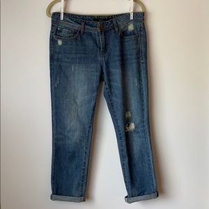 “Harper” relaxed, ripped jeans from Francesca’s